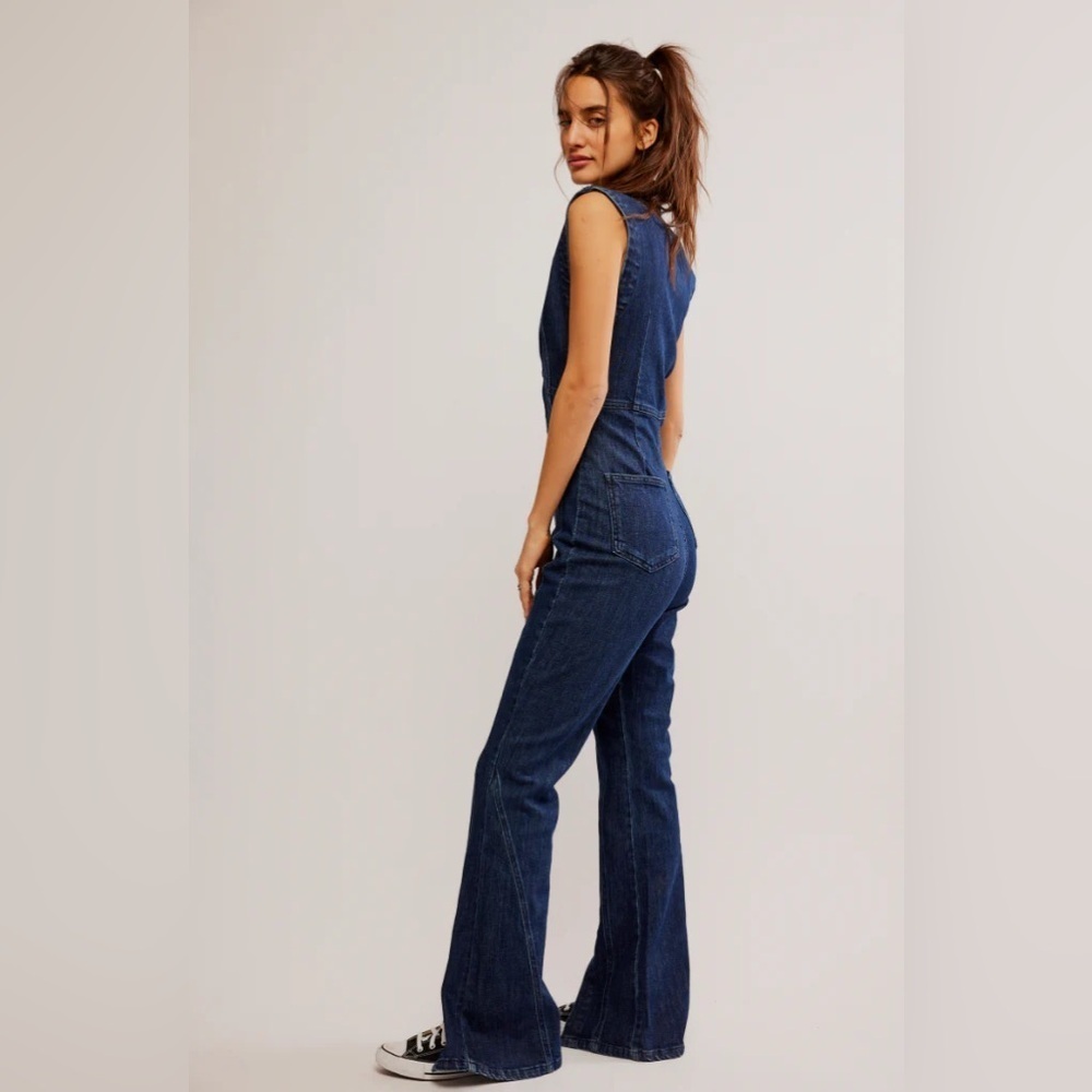 Free people CRVY Ring The Alarm One-Piece jumpsuit - Picture 3 of 7